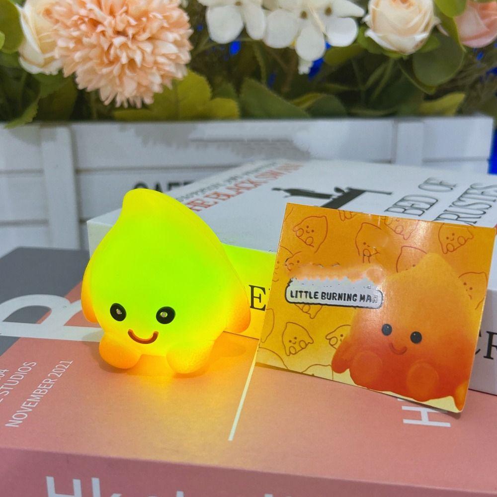 Мультяшный эльф пламени светящиеся игрушки забавный сверкающий эльф флеш-игрушка крутые украшения эльф пламени подарок другу