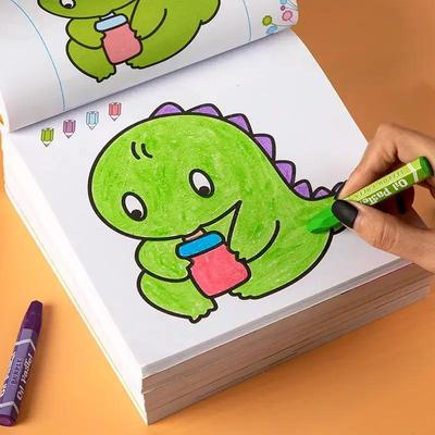 Nueva Edición 1.68: Libro para colorear para niños pequeños de 2 a 3 años con diseños sencillos
