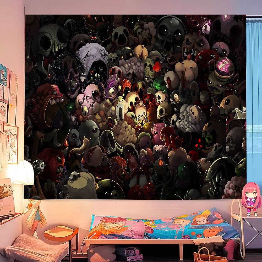 

TThe Binding Of Isaac Printed Large Wall Tapestry Wall Hanging Decoration Household Decor Blanket 74x94cm(29x37in)