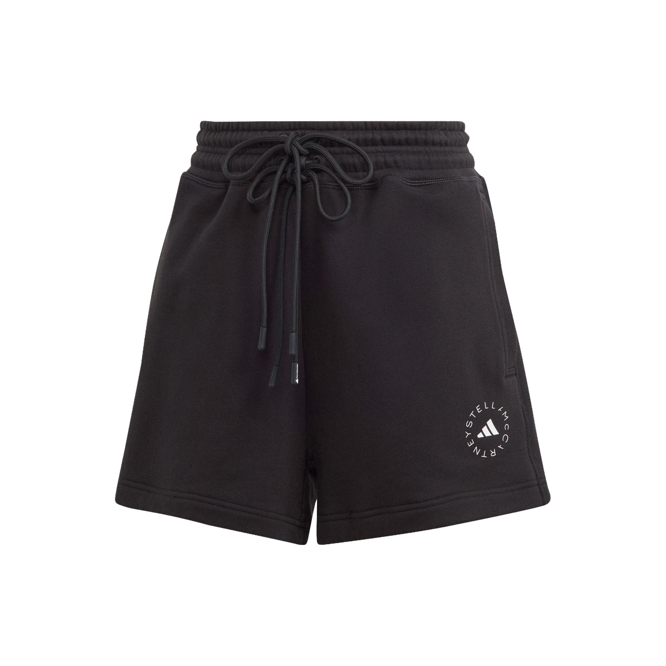 (WMNS) adidas by Stella McCartney TrueCasuals Terry Short Black Women s IK9093 L