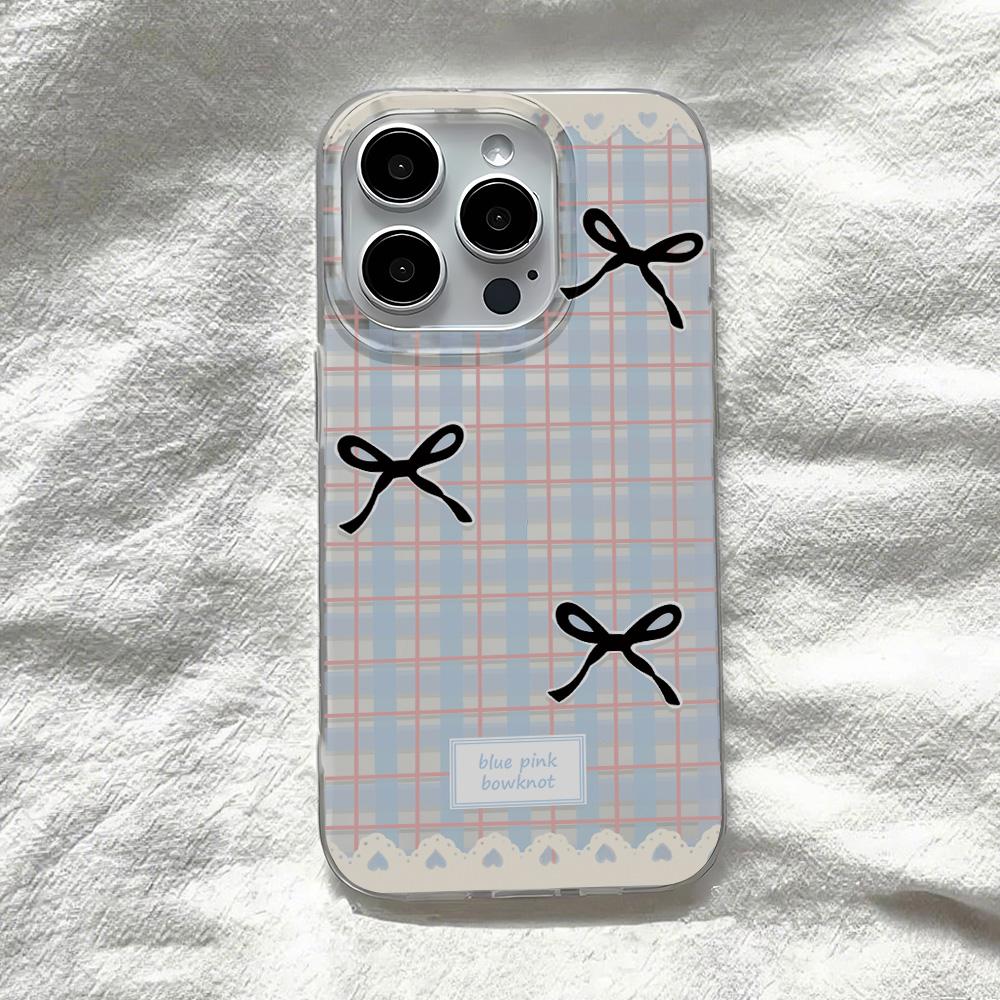 Painted Phone Case for iPhone 12 13 15 16 iPhone 16 12 13 14 15 Pro  14 15 16 Pro Max Coverage Shockproof Anti-Fingerprint Fresh Style Protective Case