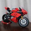 Technical Motorcycle Ducatis Racing Car Building Blocks Model Motorbike Vehicle Bricks Toys for Kids Christmas Gifts