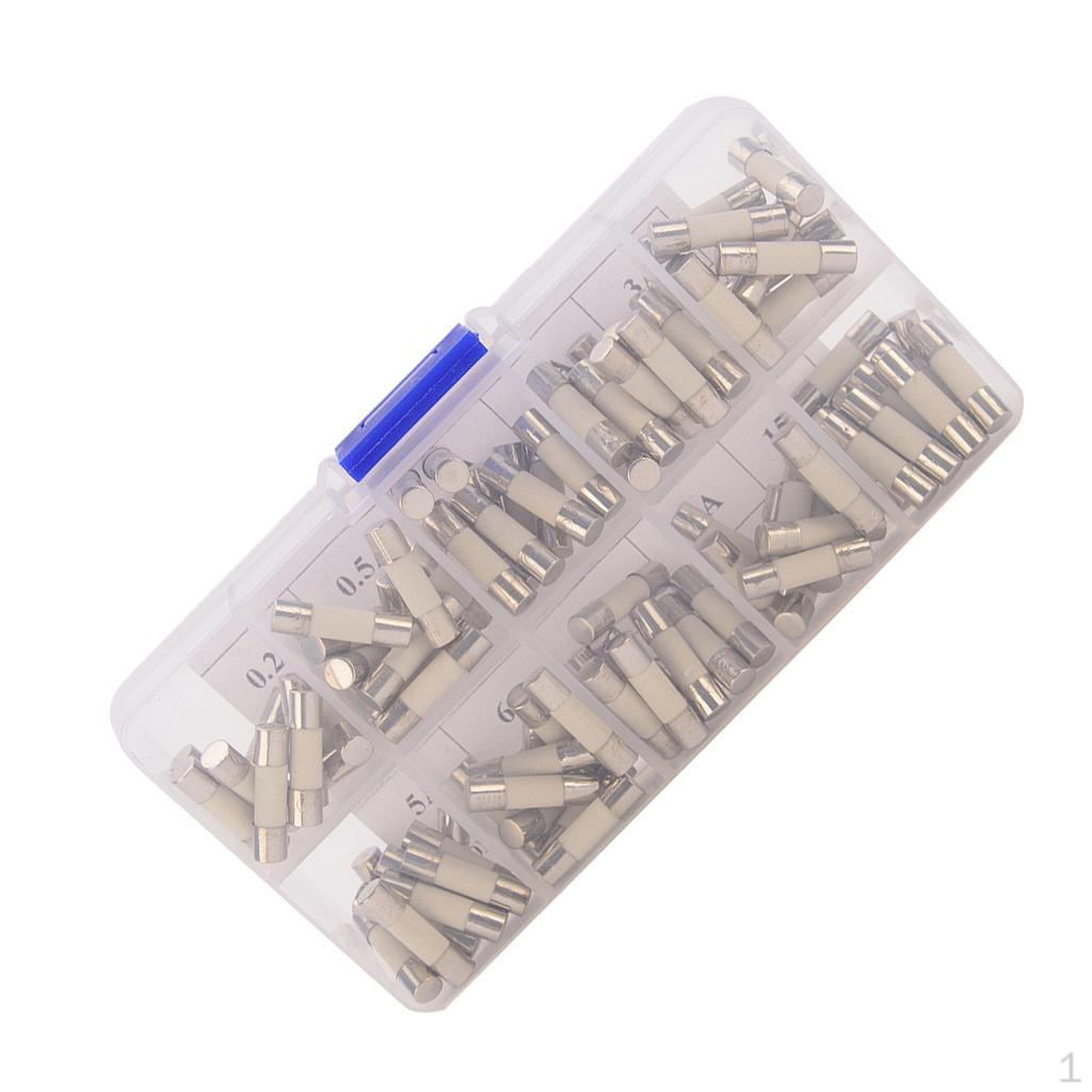 

100 Pieces 5x20 Ceramic Assortment .2