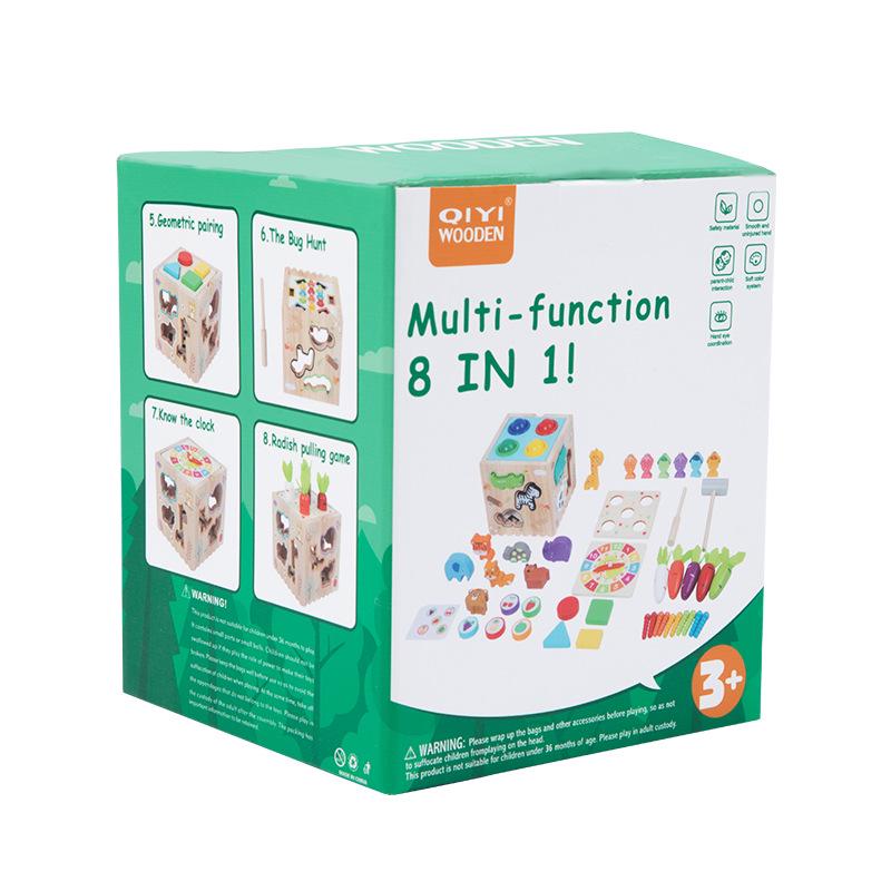 

Детские деревянные строительные блоки Монтессори и набор для игры с мячом для раннего развития.