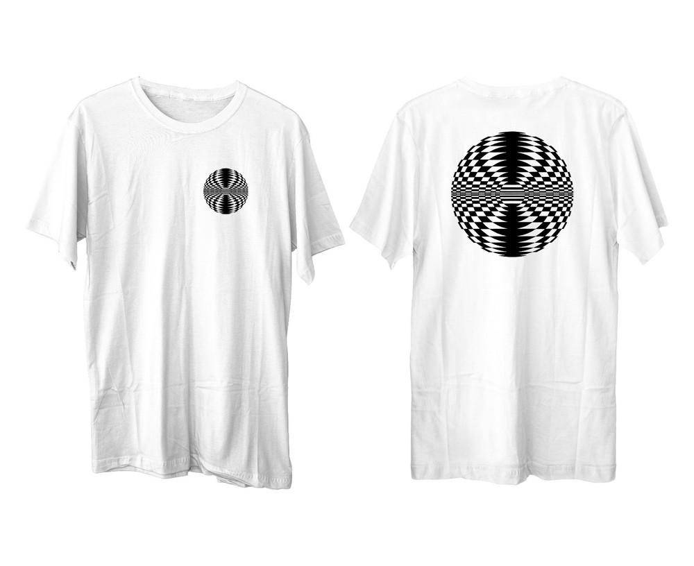 

Geometric pattern Tee graphic Tshirt rave shirt Unisex T-Shirt L
