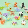30Pcs Mini Animal DIY Paper Jigsaw Puzzles Toy for Kids Birthday Party Favors Kindergarten Rewards Goodie Bag Pinata Filler Gift