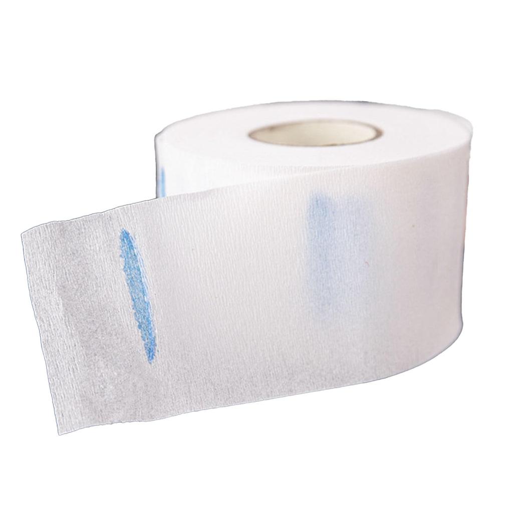 J-ouuo5 Rolls Neck Strips White Professional Stretchy Barber Neck Strips Paper Hairdressing Tool for Hair Cutting