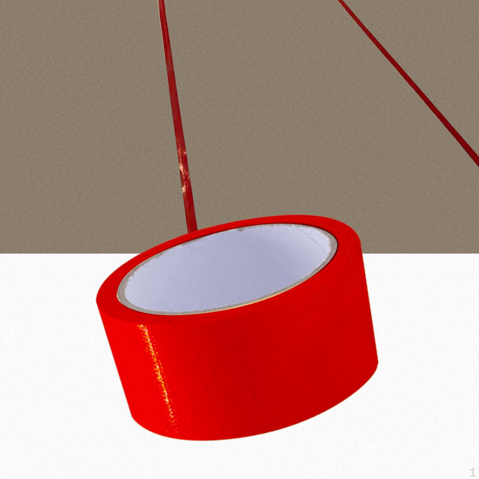 Клейкая лента Gaffer Высокопрочная гибкая многофункциональная упаковка Герметизация для ремонта 5cmx10m красный