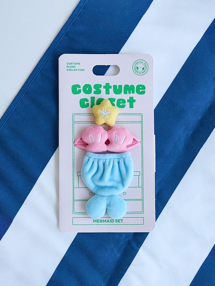 Line Friends Minini Under the Pool Closet Mermaid Collectible Figure