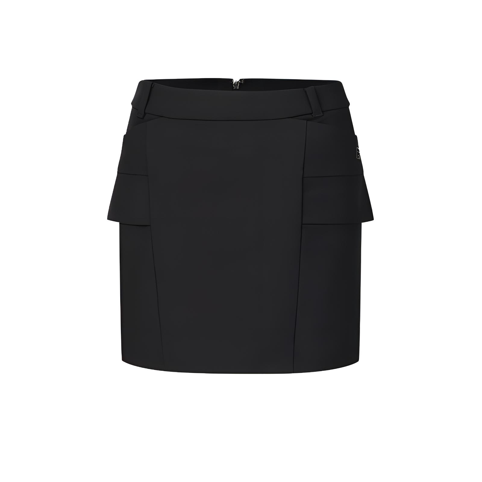 

New FILA Athletics Casual Short Skirts Women s Pitch Black A11W445306FBK 160/62A/S