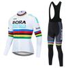 Mens Cycling Jersey Shorts Set Breathable Quick-Dry Elastic Pro Team Style Riding Gear