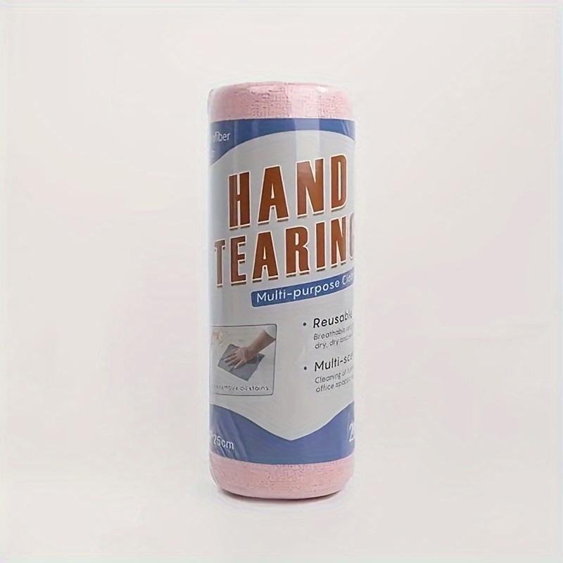 1 Roll Of Household Kitchen Dishwashing Towel Roll, Car Washing Towel Roll, Cloth, Absorbent And Dust-free Cleaning Cloth