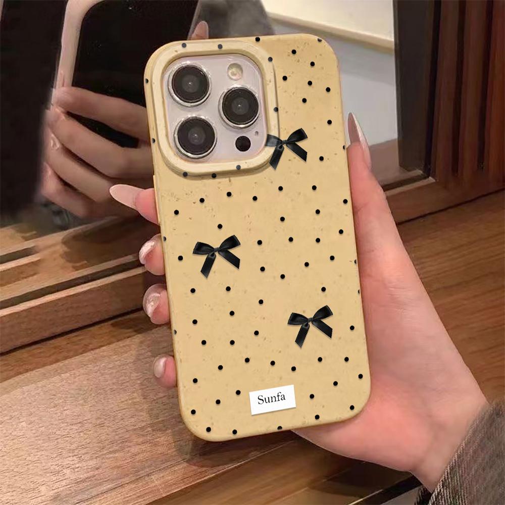 Advanced Bow Phone Case Suitable For IPhone 17 Pro Max Air 16 15 Plus 14 13 12 11 Case Cover Funda For IPhone 16 15 14 Plus Case