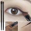 New 2 pieces eyebrow contour brush eyebrow eyeliner brush portable small angle eyebrow brush female makeup tool