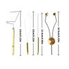 Fly Tying Tool Set Portable Bobbin Threader Fishing Knotter For Precise Hook Binding And Outdoor Use Easy To Use