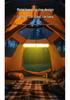 Rechargeable LED Camping and Emergency Light with Long Battery Life - Portable and Convenient for Outdoor Use
