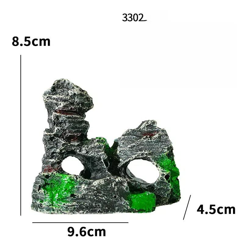 

Аквариум и аквариум украшения смоляные камни водная трава имитация микроландшафт домашние поделки и украшения 3302rockery