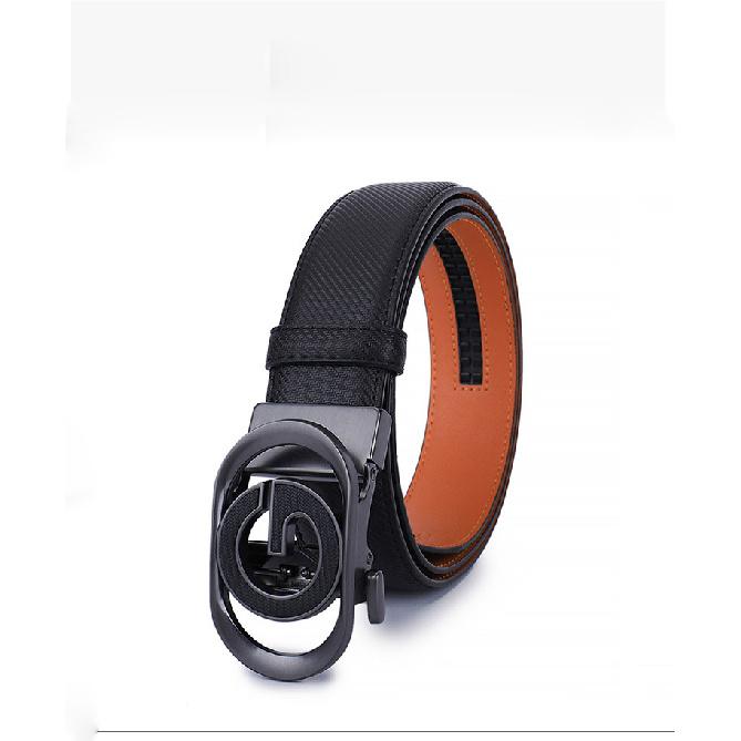 

Четыре сезона в наличии ремень мужской модный ремень с автоматической пряжкой мужской ремень из коровьей кожи для студентов 135cm чёрный