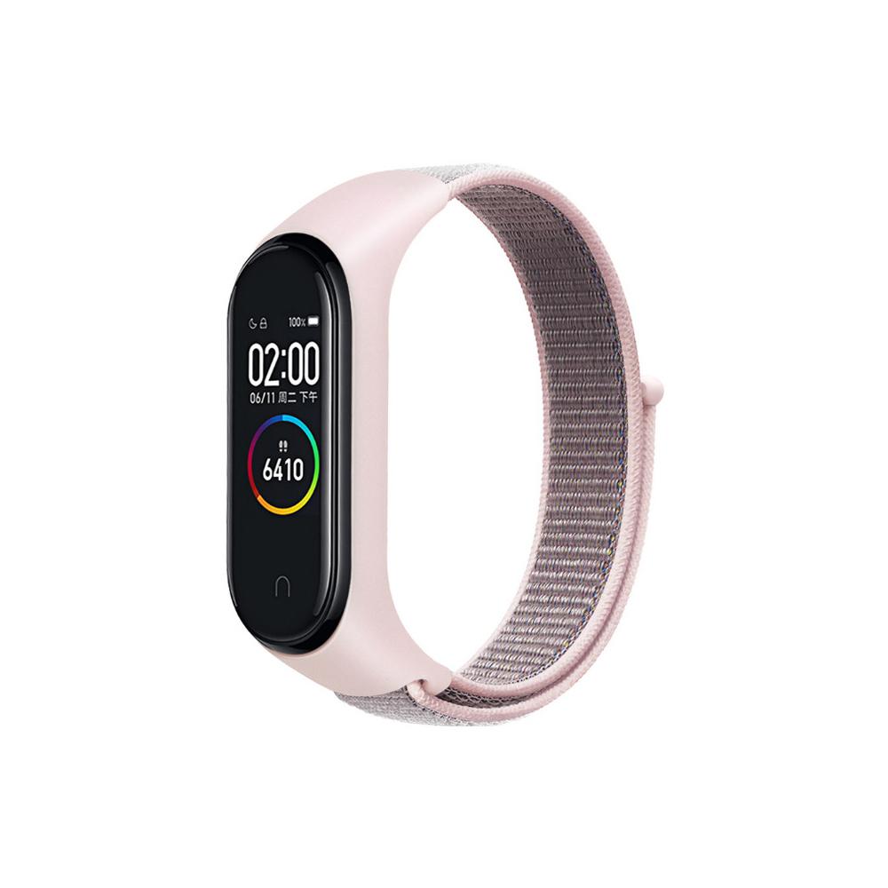 Nylon Schlaufenarmband für Xiaomi Mi Band 9 8 Geflochtenes Verstellbares Ersatz-Uhrenarmband Sportarmband für Mi Band 8 7 6 5 4 3 Armband