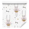 Fairy Rabbits Wallpaper for Living Room and Bedroom 50x1000