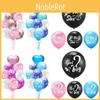 Charming Baby Gender Reveal Party Decoration Latex Sequin Balloons Set For Memorable Celebrations