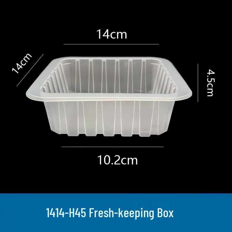 Tongyuan Disposable Rectangular Plastic Fresh Food Trays