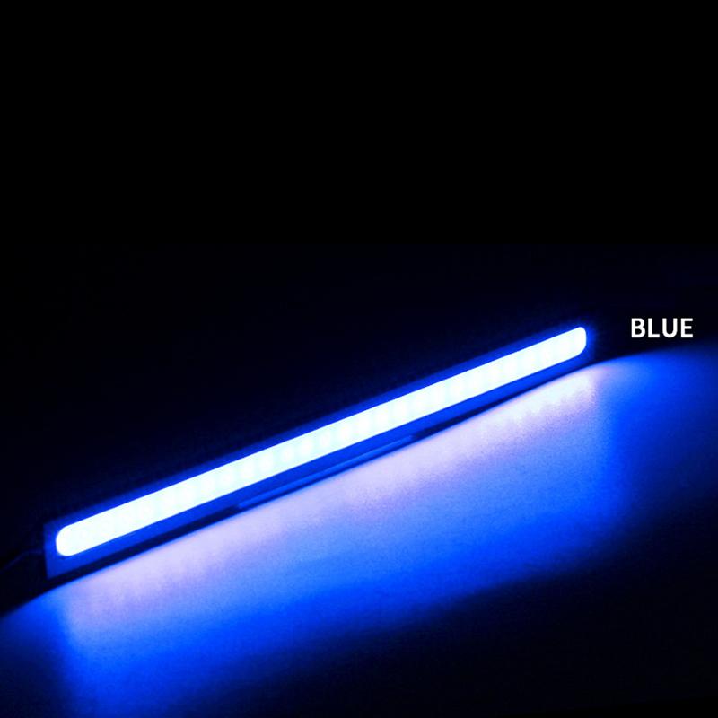 

1x Универсальный 17 см автомобильный светодиодный стержень дневного света автомобильный водонепроницаемый светодиодный синий