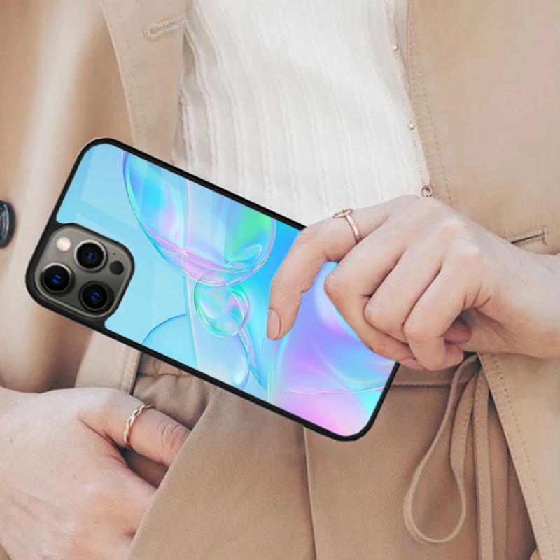 Bubble Colour Blend Aesthetic Magnetic Phone Case For APPLE iPhone 17 Air 16 14 13 12 Pro Max 15 Plus Wireless MagSafe Cover