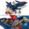 LEGO® 76281 Marvel Le X-Jet Des X-Men, Jouet d'Avion, Chasseur Avec Minifigurines De Super-Héros : Wolverine