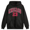 Kids Hoodie Chicago 23 – Black Basketball Style - - Black