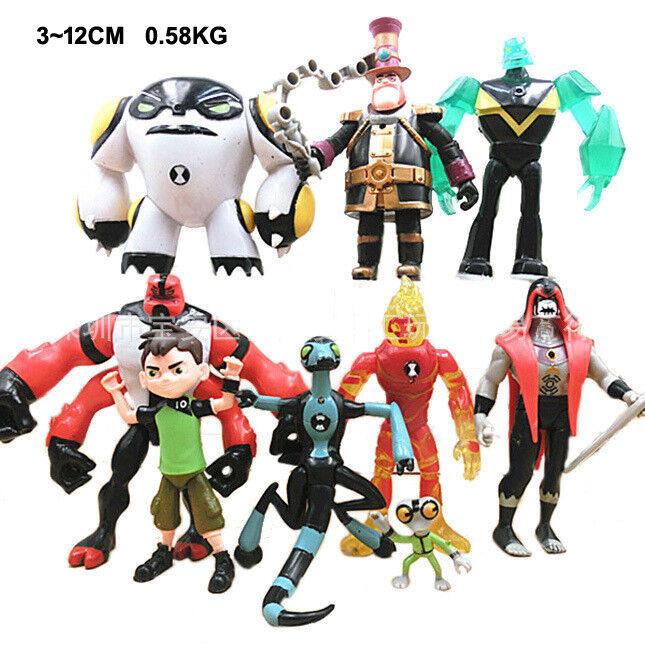 Ben 10 Pvc Action Figures Set Detailed Designs With Premium Quality Craftsmanship