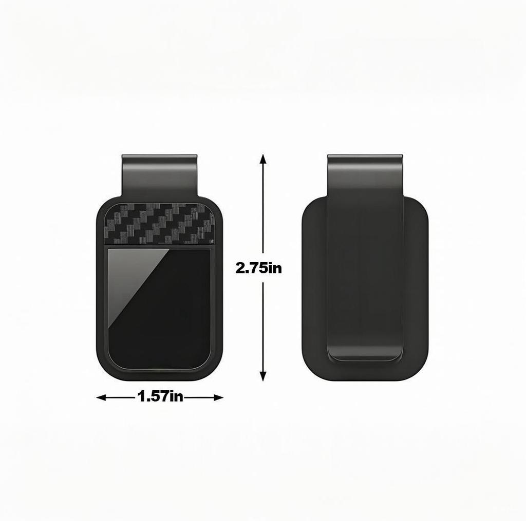 Car Sun Visor Glasses Holder Clip - Sunglasses Storage for Interior