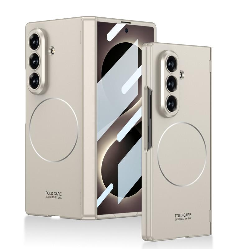 Ultra Thin Magnetic Full Cover Case With Built-in Nickel Ring Galaxy Z Fold 8 Wireless Charging Compatible