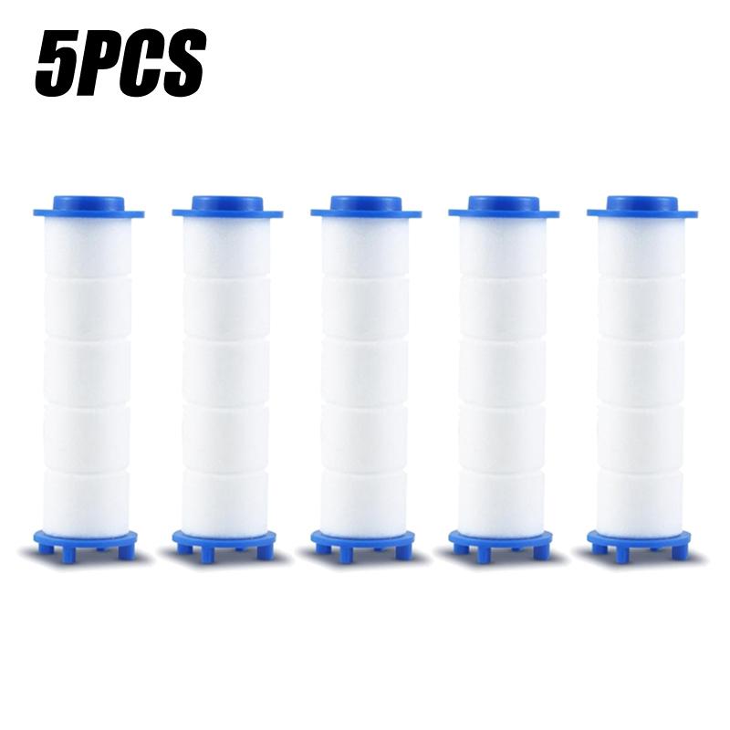 50KS Náhradní filtr sprchové hlavice Sprchová hlavice Odstraňuje Chlór/Fluorid/Tvrdou vodu/Vodní kámen Hygienické Koupelnové Doplňky