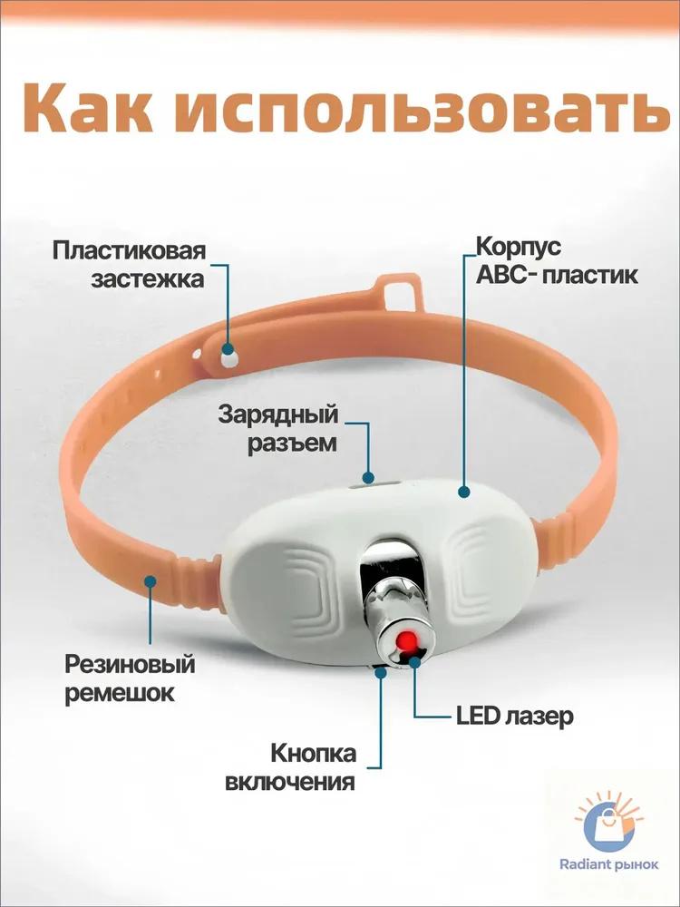 Interactive Collar Toy for Indoor Play and Exercise - Hands-Free Pet