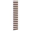 VidaXL Store Zèbre Marron 40x200 Cm Largeur Du Tissu 35,9 Cm Polyester, Store À Enrouleur Zébré, Store Zébré Pour Fenêtre, 4014353
