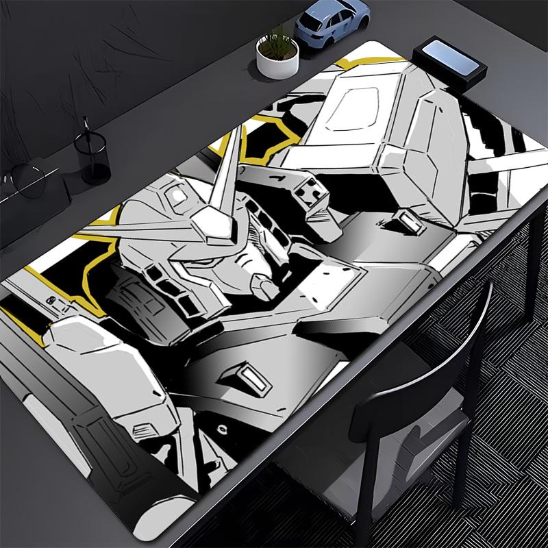 Mechanical Warrior Gundam Mk II Mouse Pad Large Rubber Keyboard Mouse Carpet Anti-slip Gamer Mouse Pad Coaster PC Anime Mousepad