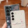 Romantische Liebe Klare Hülle für Samsung Galaxy S25 S24 S23 S22 Ultra Plus S24 FE A15 A14 A55 A54 A36 A26 A16 A52 A35 5G Weiche Hülle