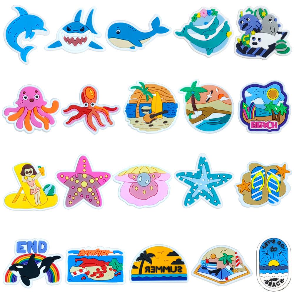 Shoe Charms for Clogs Soft PVC Removable Shoe Decoration DIY Personality Jibbitz Accessories