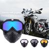 Staubdichte Motocross-Brille, verstellbare Motorradbrille, atmungsaktive Vollgesichtsschutzmaske für Motorrad-Dirtbikes und Offroad-Fahrräder