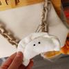 Plush Dumpling Plush Keychains Soft Dumpling Plush Pendant Cartoon Plush Keyring  Girls Gifts