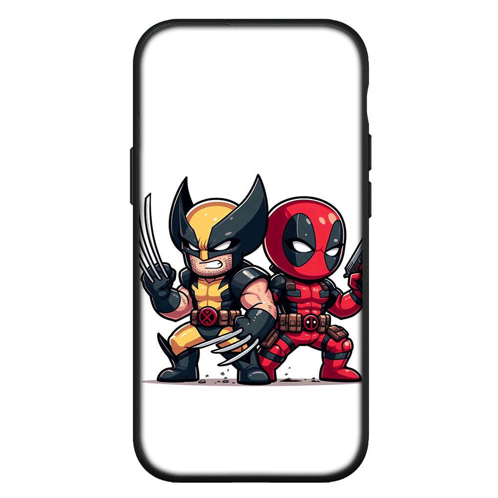 Cover for iPhone 17 16 15 Xiaomi Poco Redmi Note 14 13 12 11 Pro Max 9 16e Samsung Galaxy S25 S24 S23 OPPO Huawei Wolverine Cool Deadpool Phone Case