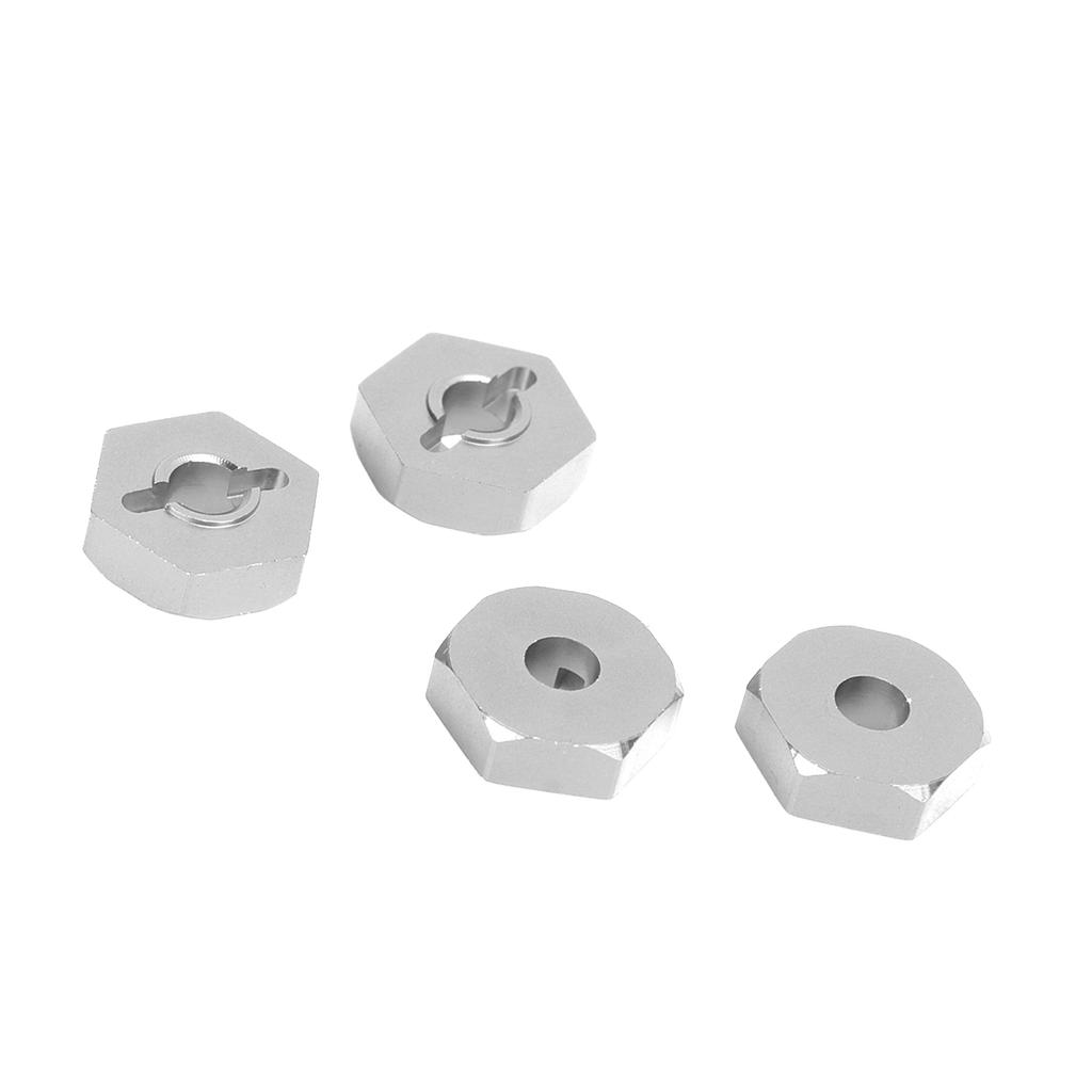 4 Buc. Adaptoare Butuci Hexagonali de Rotație din Aliaj de Aluminiu 12mm Cu Pini de Ax pentru Piese Mașină RC TRAXXAS 116
