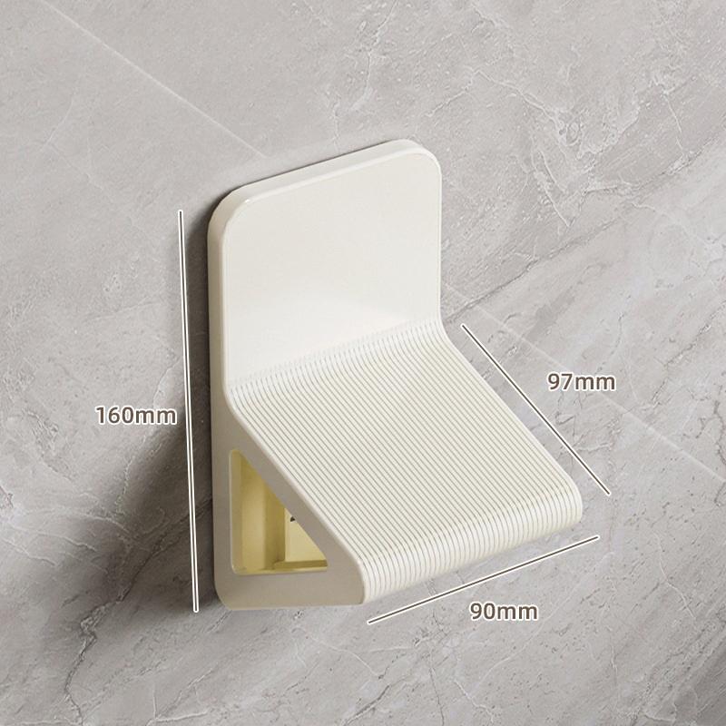 

Non Perforated Bathroom Foot Pedal Non Slip Rest Shaving Leg Step Aid Wall Mounted Shower Foot Rest белый