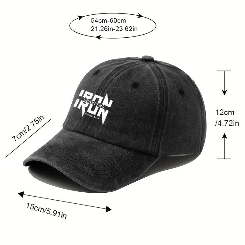 Men's Adjustable Baseball Cap Retro Washed Style Sports Outdoor Cap