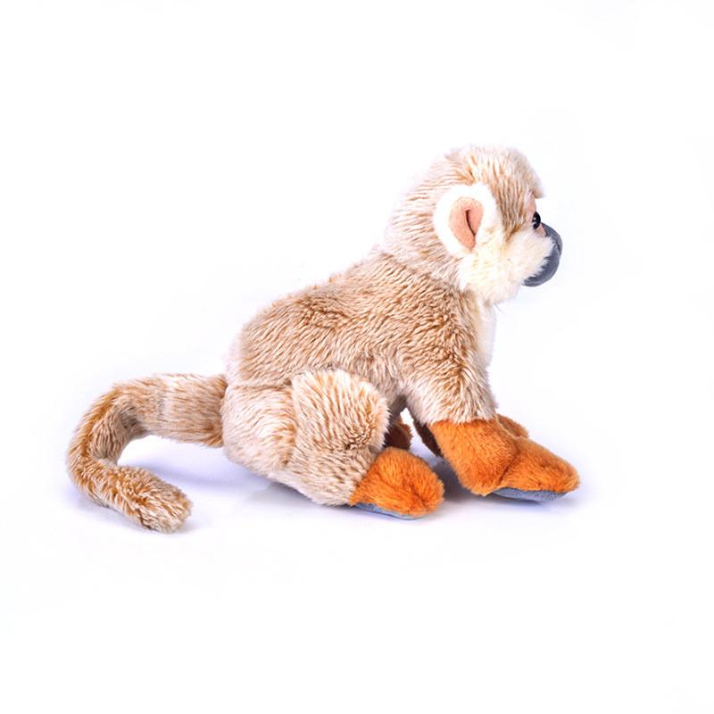 Squirrel Monkey Plush Doll Kids Toy Animal Stuffed Toy For Playtime