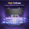 Solar Light Solar Bug Zapper Outdoor Mosquito Killer With Motion Sensor Waterproof Solar Powered Fly Trap For Garden Yard Wall