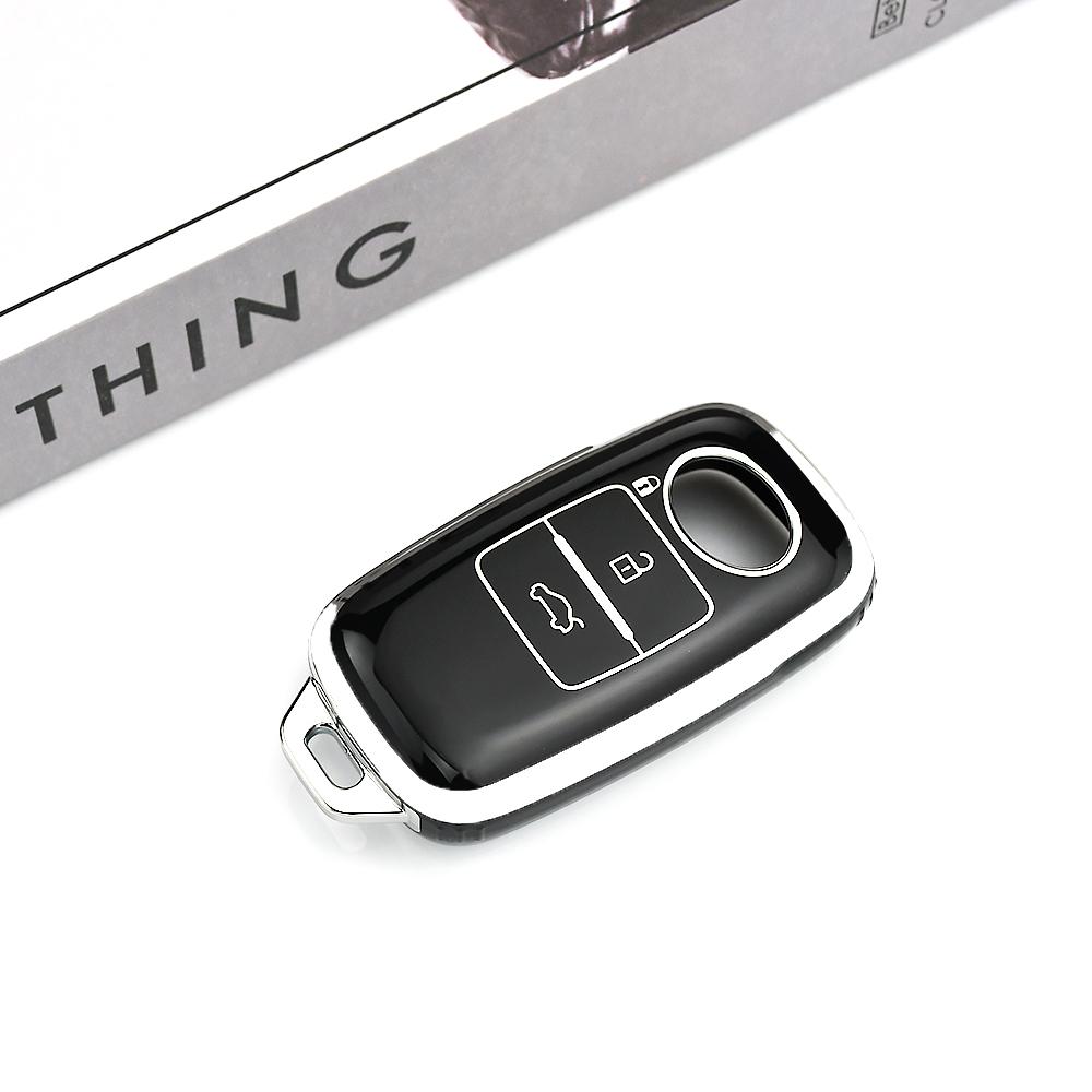 Auto Shell Keyring Case Keyless Protector Car Key Cover for Toyota Veloz Avanza Rush Daihatsu Genuine Perodua Yaris Ativ Raize