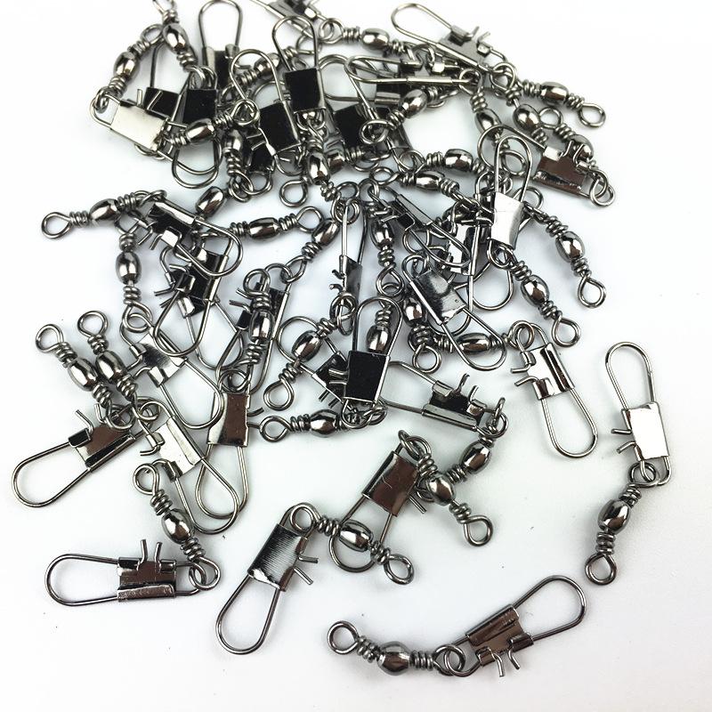 

Fishing Gear: Quick Connectors & Figure Eight Ring Connectors for Angling Supplies 3.3 cm - Size 8