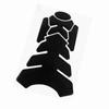 3D Motorcycle Gas Oil Fuel Tank Sticker Pad Protector Decoration Fit for YamahaBlack